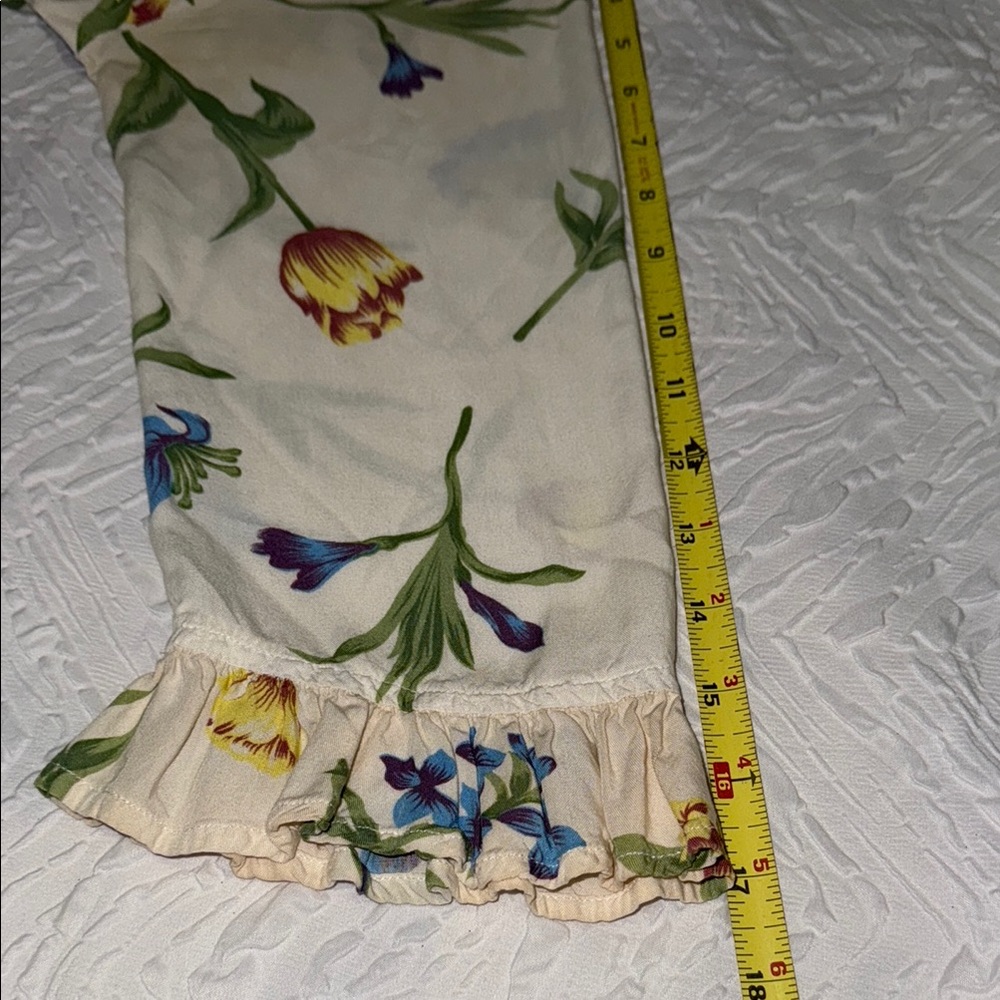 Piyama Floral Print Romper EUC S - Picture 6 of 8
